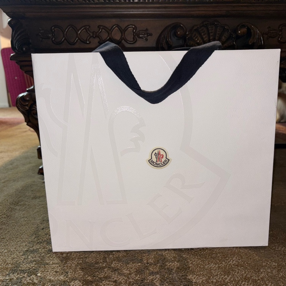 Moncler Cream Fuzzy Hairband - Picture 4 of 9